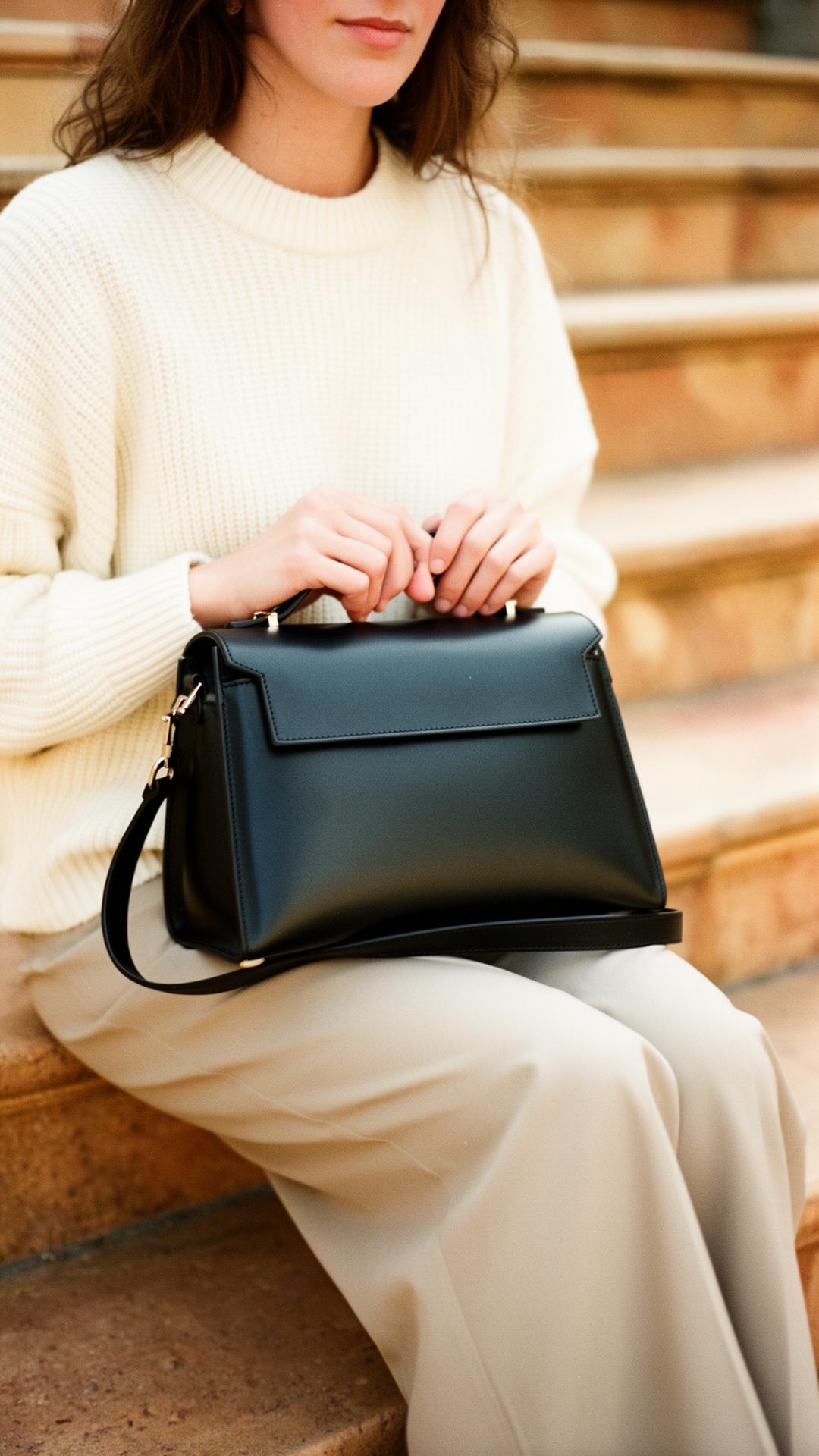 Handbags — worn naturally