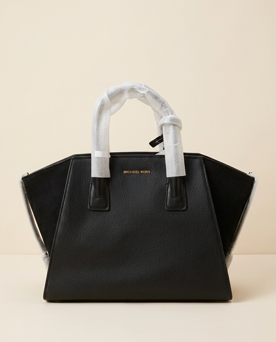 Avril Small Satchel — Onyx