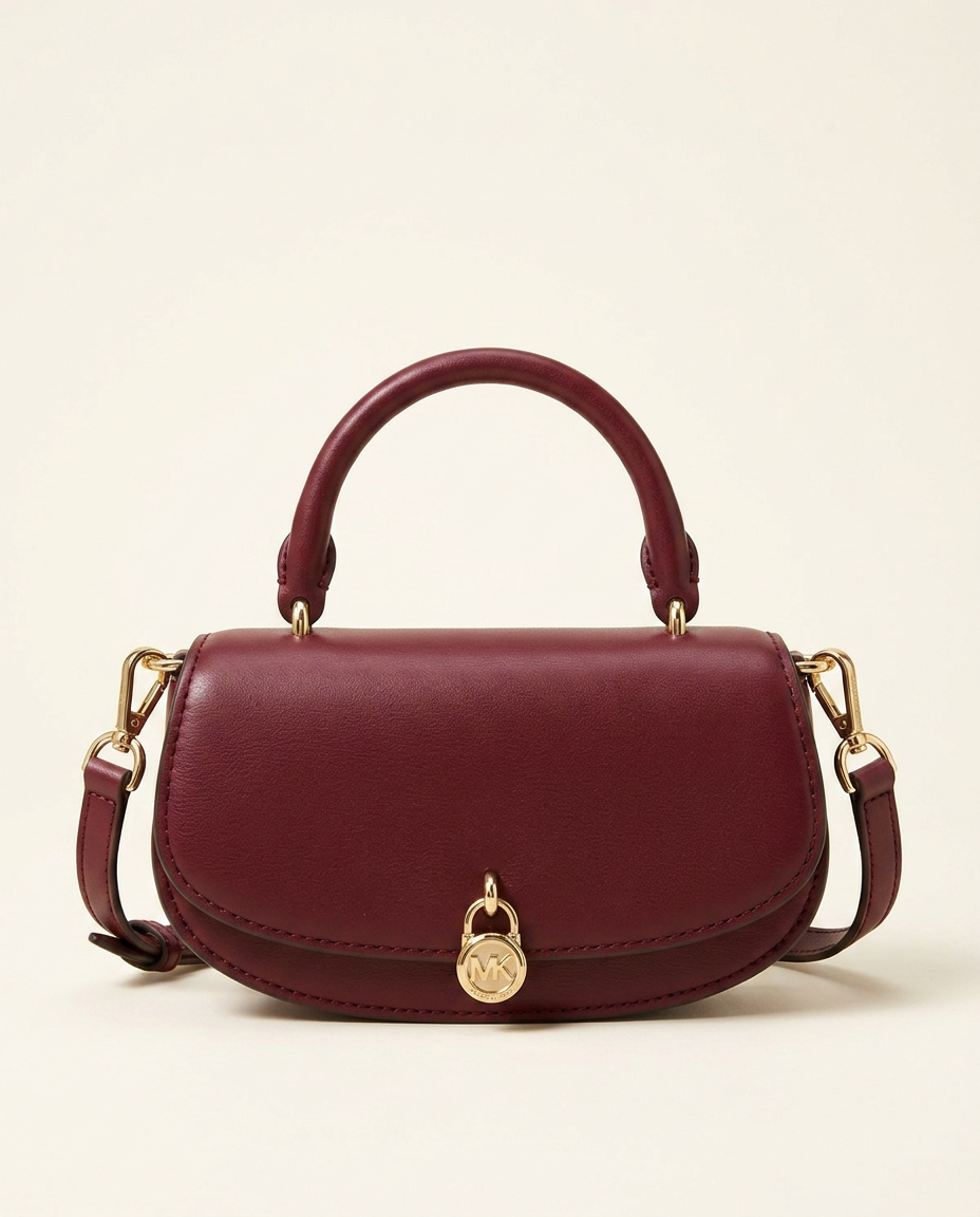 Mini Saddle Top-Handle — Wine