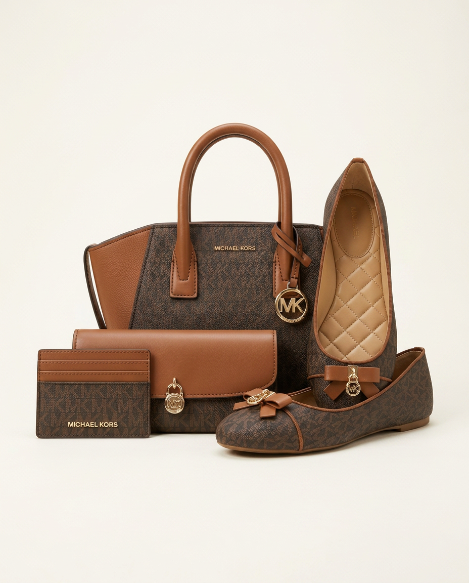 Signature Trio — Bag, Wallet & Card Holder