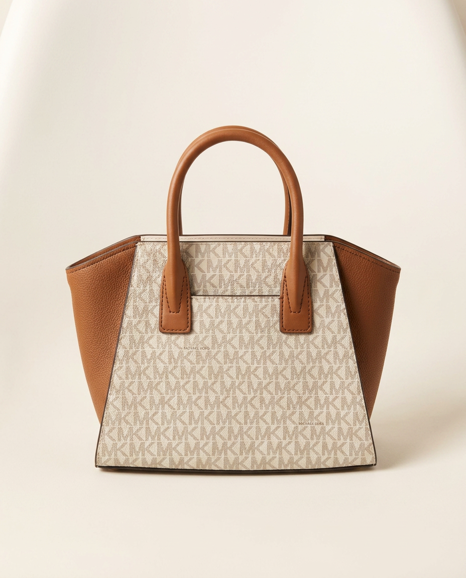 Structured Mini Tote — Vanilla Monogram